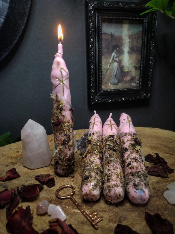 O Pacto de Veludo Vela Ritualística